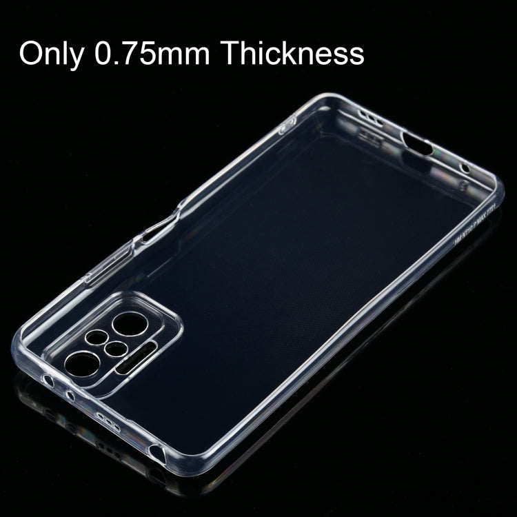 Custodia TPU trasparente ultrasottile per Xiaomi Redmi Note 10 Pr