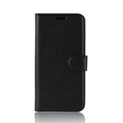 Custodia in pelle Flip orizzontale con texture Litchi per Xiaomi Redmi Note 7, con portafoglio e porta carte di credito, For Redmi Note 7