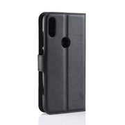 Custodia in pelle Flip orizzontale con texture Litchi per Xiaomi Redmi Note 7, con portafoglio e porta carte di credito, For Redmi Note 7