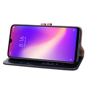 Custodia in pelle flip orizzontale con struttura in cera d'olio stile business per Xiaomi Redmi 7, con supporto, slot per schede e portafoglio, For Xiaomi Redmi 7