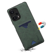 Custodia per cellulare Denior PU con cover posteriore per slot per schede per Xiaomi Redmi Note 12 Turbo / Poco F5, For Xiaomi Redmi Note 12 Turbo / Poco F5