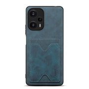 Custodia per cellulare Denior PU con cover posteriore per slot per schede per Xiaomi Redmi Note 12 Turbo / Poco F5, For Xiaomi Redmi Note 12 Turbo / Poco F5