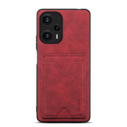 Custodia per cellulare Denior PU con cover posteriore per slot per schede per Xiaomi Redmi Note 12 Turbo / Poco F5, For Xiaomi Redmi Note 12 Turbo / Poco F5