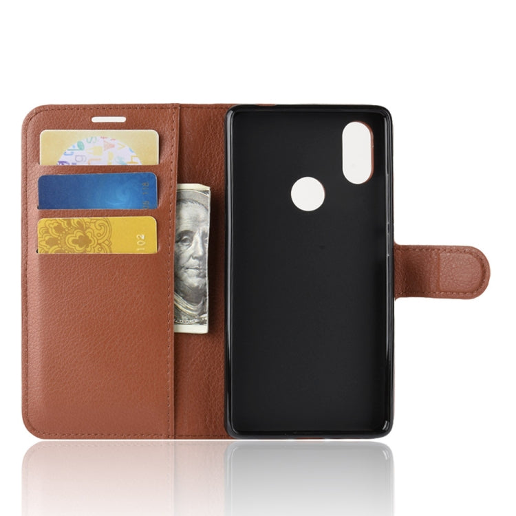 Custodia portafoglio in pelle per Xiaomi Mi 8 SE