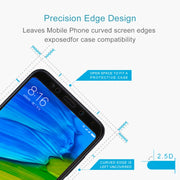 Per Xiaomi Redmi 5 Plus 9H Durezza superficiale Bordo 2.5D Protezione schermo in vetro temperato HD con schermo intero antigraffio, For Redmi 5 Plus