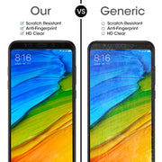 Per Xiaomi Redmi 5 Plus 9H Durezza superficiale Bordo 2.5D Protezione schermo in vetro temperato HD con schermo intero antigraffio, For Redmi 5 Plus