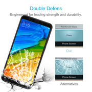 Per Xiaomi Redmi 5 Plus 9H Durezza superficiale Bordo 2.5D Protezione schermo in vetro temperato HD con schermo intero antigraffio, For Redmi 5 Plus