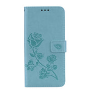 Custodia in pelle PU ecologica con vibrazione orizzontale in rilievo rosa per Xiaomi Redmi S2, con supporto, slot per schede e portafoglio, For S2, For Xiaomi Redmi S2