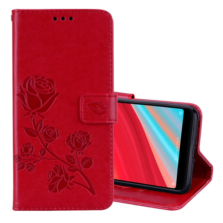 Custodia portafoglio in pelle PU rosa per Xiaomi Redmi S2