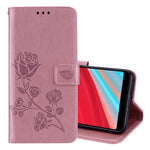Custodia portafoglio in pelle PU rosa per Xiaomi Redmi S2