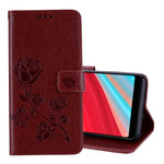 Custodia portafoglio in pelle PU rosa per Xiaomi Redmi S2