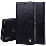 Custodia portafoglio in pelle flip per Xiaomi Mi 6X / A2