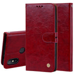 Custodia portafoglio in pelle flip per Xiaomi Mi 6X / A2