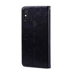 Custodia portafoglio in pelle flip per Xiaomi Redmi Note 5 Pro