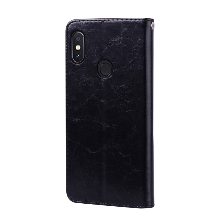 Custodia portafoglio in pelle flip per Xiaomi Redmi Note 5 Pro