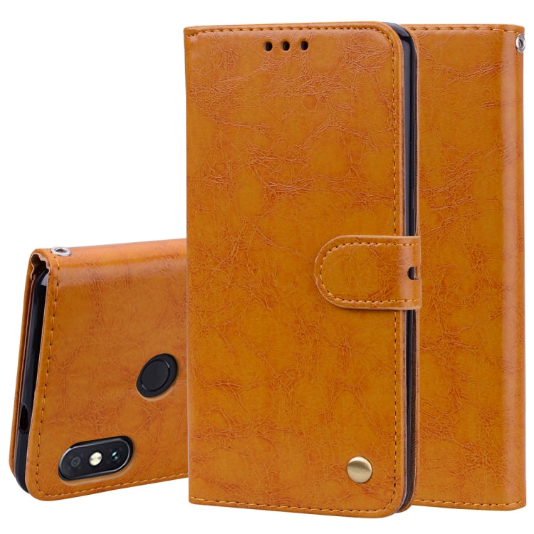 Custodia portafoglio in pelle flip per Xiaomi Redmi Note 5 Pro