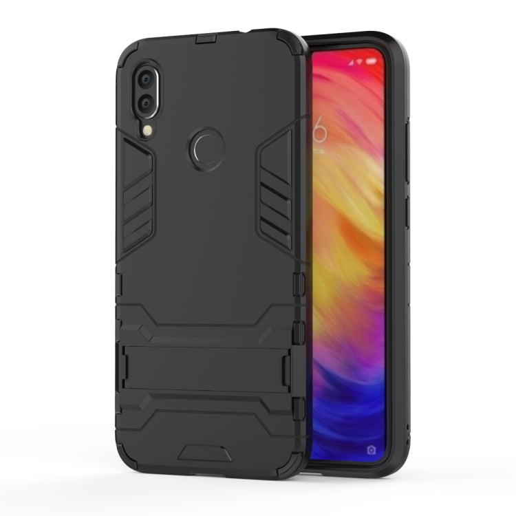 Custodia antiurto per PC + TPU per XiaoMi RedMi Note 7, con supporto, XiaoMi RedMi Note 7
