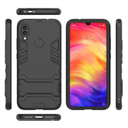 Custodia antiurto per PC + TPU per XiaoMi RedMi Note 7, con supporto, XiaoMi RedMi Note 7