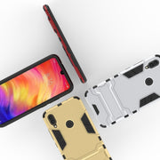 Custodia antiurto per PC + TPU per XiaoMi RedMi Note 7, con supporto, XiaoMi RedMi Note 7