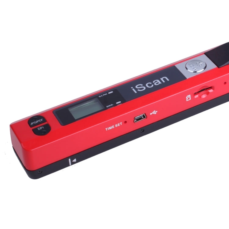 Scanner palmare per documenti mobile iScan01 con display a LED, sensore di immagine a contatto A4, iScan01 Red, iScan01 Silver, iScan01 Black, iScan01 Green, iScan01 Blue