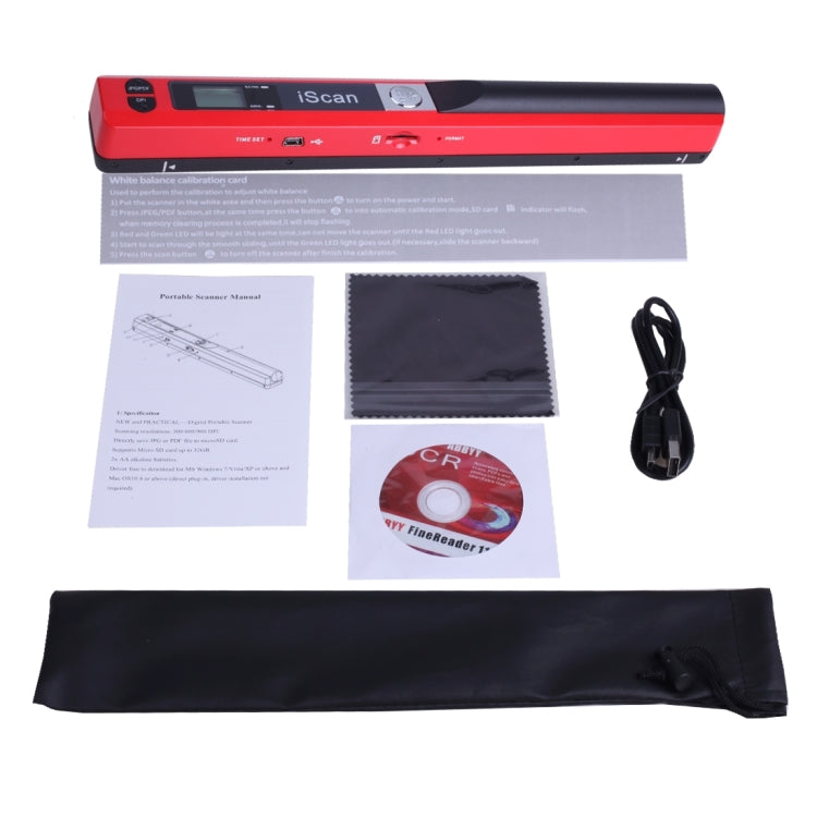 Scanner palmare mobile iScan01 con display LED A4
