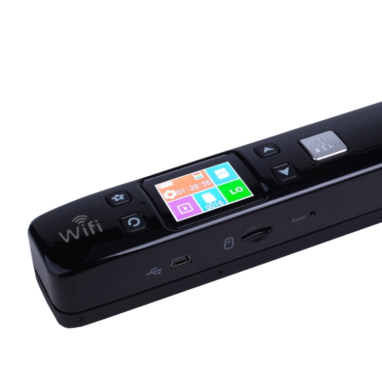Scanner portatile WiFi per documenti con doppio rullo