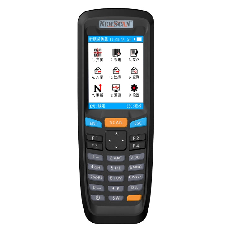 NEWSCAN NS6606H Scanner codici a barre wireless rosso