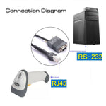 Cavo dati seriale RS232 a RJ45 per Symbol LS2208 2 m