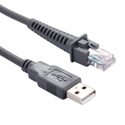 Cavo dati seriale scanner da 2 m USB A maschio a RJ45 per Symbol LS2208 / 2208AP / LS4278, USB A Male to RJ45