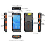 Terminale dati industriale portatile 5,5" Android 10 IP65
