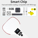 Lettore Bluetooth portatile RFID UHF a lungo raggio, stile: standard + testina 2D, Standard + 2D Head, EU Plug, Standard + 2D Head, US Plug, Standard + 2D Head, UK Plug