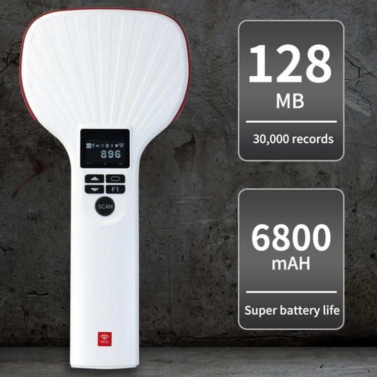 Lettore Bluetooth portatile RFID UHF a lungo raggio con chip E710, stile: migliorato + testina 2D, Enhanced + 2D Head, EU Plug, Enhanced + 2D Head, US Plug, Enhanced + 2D Head, UK Plug