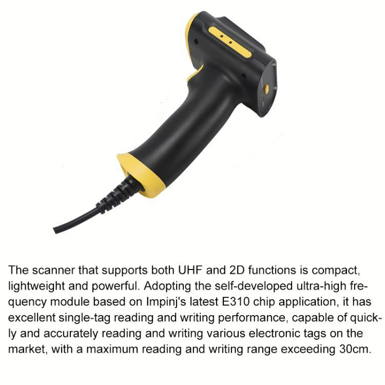 Lettore RFID UHF portatile con Bluetooth 5.0