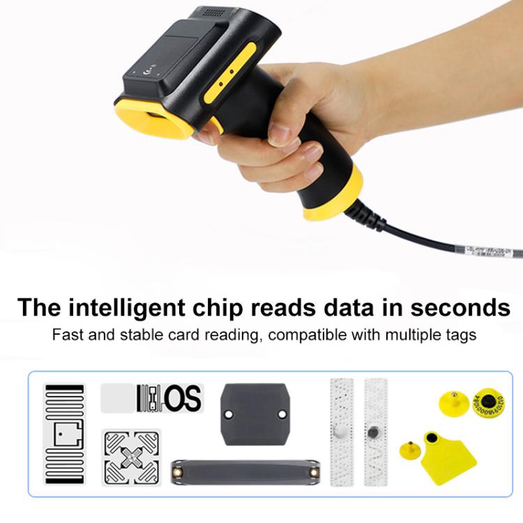 Lettore di carte RFID UHF portatile per registratore di cassa, scanner per pagamenti, stile: Bluetooth, Bluetooth