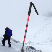 Canna da alpinismo a quattro canne dritte da 105 cm, Purple#105cm, Red#105cm, Blue#105cm, Silver#105cm, Black#105cm