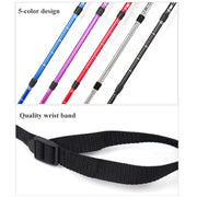 Canna da alpinismo a quattro canne dritte da 105 cm, Purple#105cm, Red#105cm, Blue#105cm, Silver#105cm, Black#105cm
