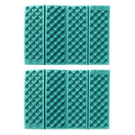 2 PCS Cuscino per massaggio cellulare mobile pieghevole portatile Tappetini per sedili da picnic a prova di umidità Tappetini in EVA, 2 PCS (Dark green), 2 PCS (Grass green), 2 PCS (Orange), 2 PCS (Blue), 2 PCS (Purple), 2 PCS (Red)