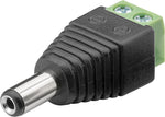 Adattatore di alimentazione spina DC 5,5 X 2,1 mm con morsetti a vite 4040849767470 76747 Z187