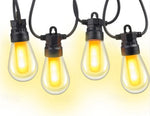 Catena luminosa solare 10 m con 10 lampade LED caldo IP44 LE-242 6920160002420 Z200