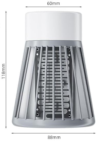 Zanzariera elettrica da presa 1W con luce UV silenziosa vari colori 6957216801010 Z205