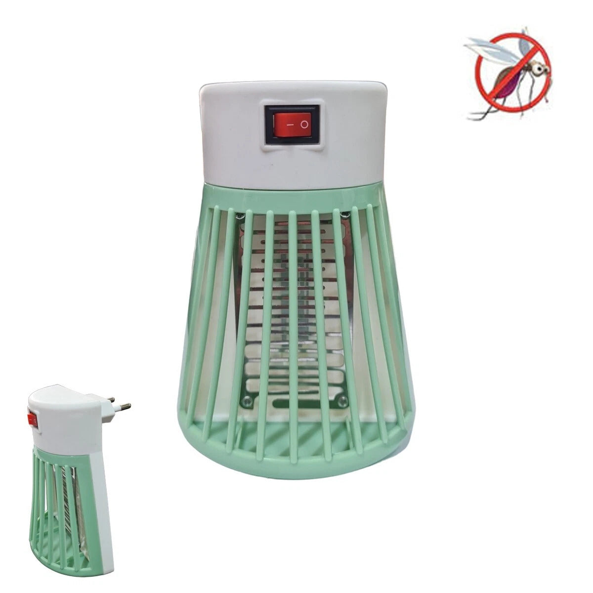 Zanzariera elettrica da presa 1W con luce UV silenziosa vari colori 6957216801010 Z205