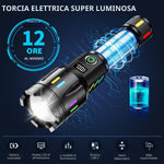 Torcia LED ricaricabile LE-324 10W con zoom e power bank 69201560003243 Z250