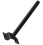 Staffa a parete per lampione LED stradale 460 mm nero Z260