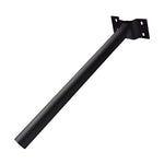 Staffa a parete per lampione LED stradale 460 mm nero Z260