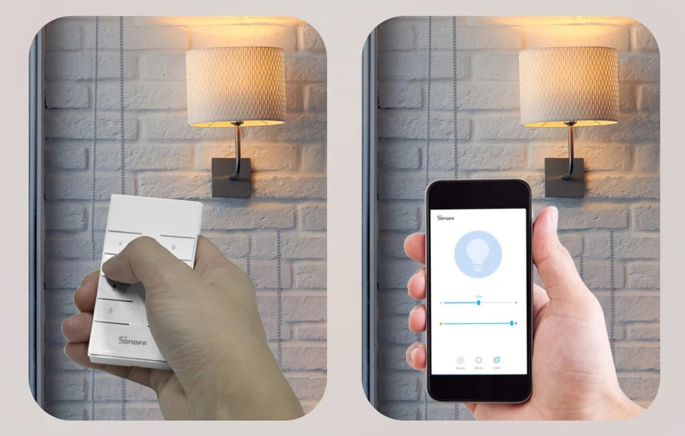 Interruttore dimmer smart Sonoff D1 WiFi 2.4GHz con telecomando 6920075779929 Z272