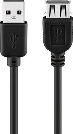 Cavo prolunga USB-A 3 m nero USB 2.0 480 Mbit/s 68904 4040849689048 Z279