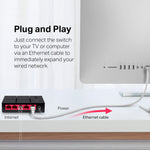 Switch di rete Mercusys MS105 5 porte Fast Ethernet 10/100/1000 Mbps 6957939002381 Z308