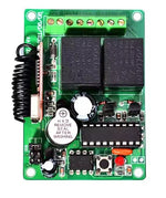 Ricevitore 433MHz 2 canali con 2 telecomandi Z320