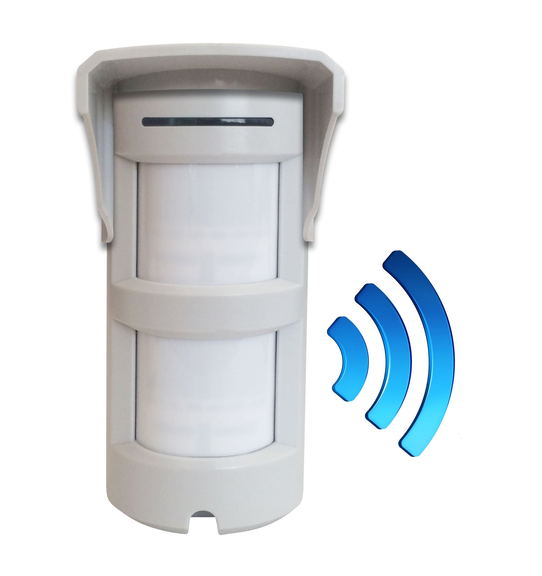 Sensore Volumetrico a doppio PIR Wireless da esterno