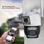 Telecamera IP WiFi con doppio obiettivo 2MP 1080p Z588 BD-JQ918AH